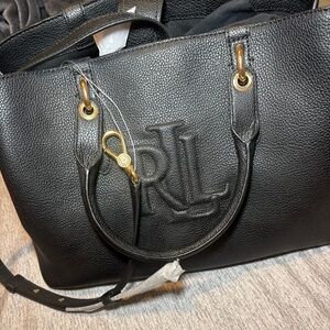 BRAND NEW Ralph Lauren Black Purse with Tags